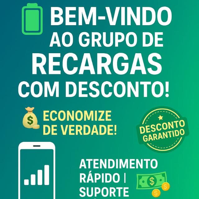 Recarga, streaming e tecnologia 