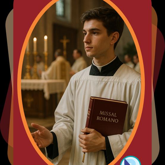 Acólitos da igreja católica  🤍🙏