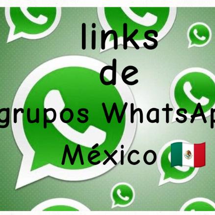 GRUPOS DE WHATSAPP MÉXICO 🇲🇽